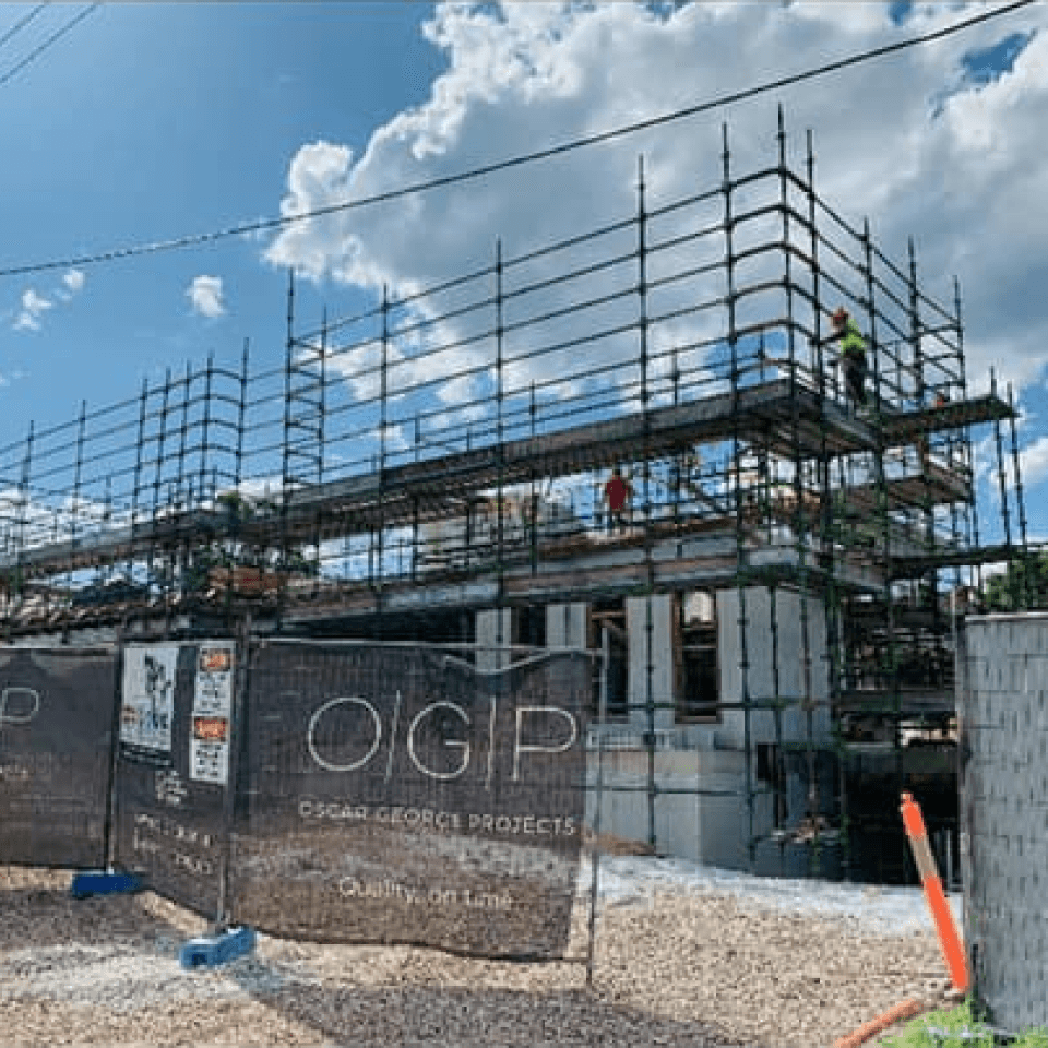 Scaffolding Australia project at Cambridge Park