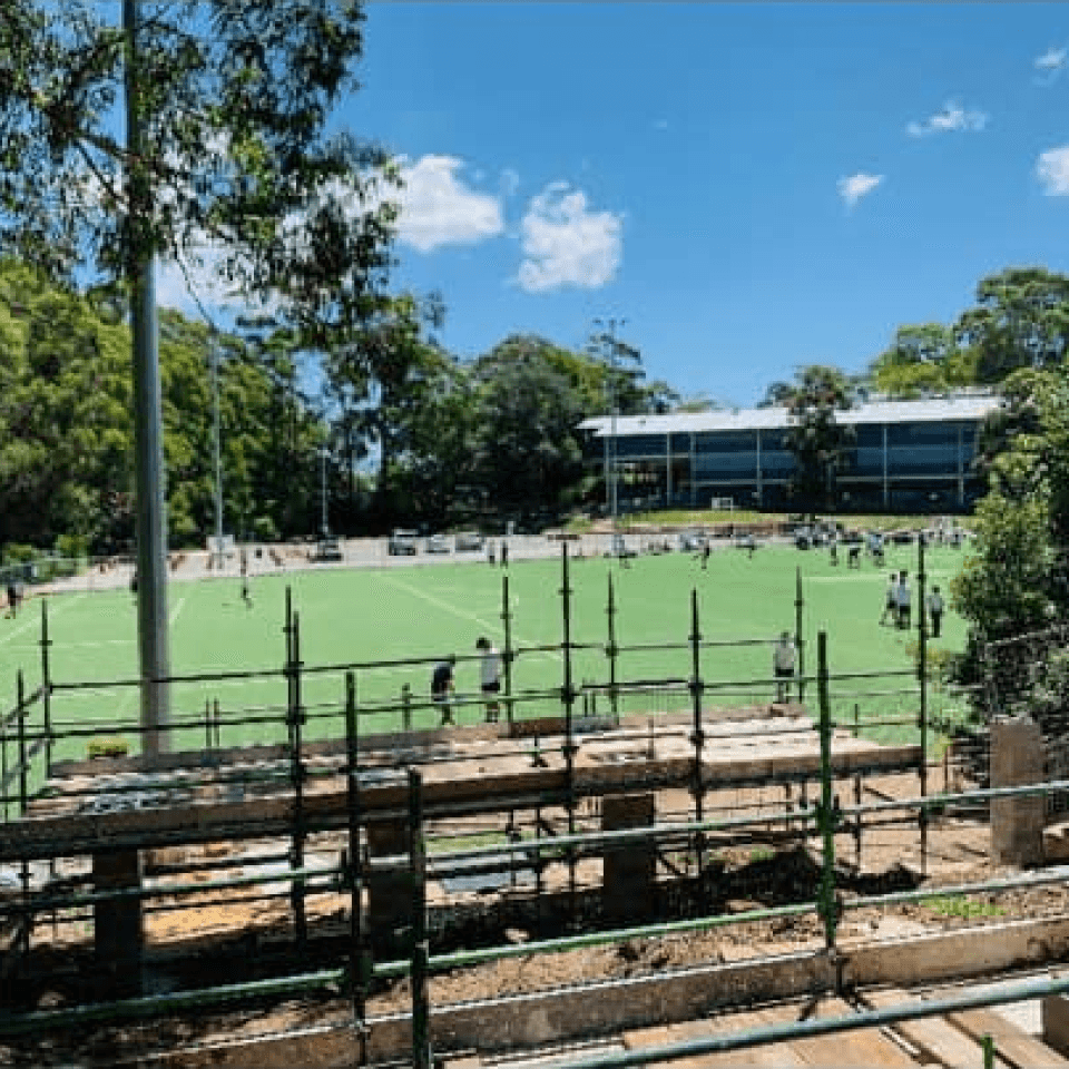 Scaffolding Australia project at Chatswood