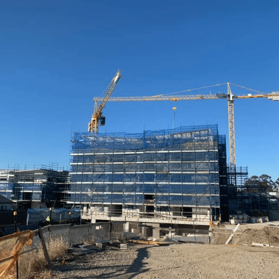 Industrial scaffolding project