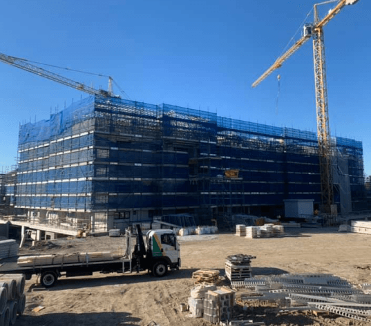 Commercial & Civil scaffolding project